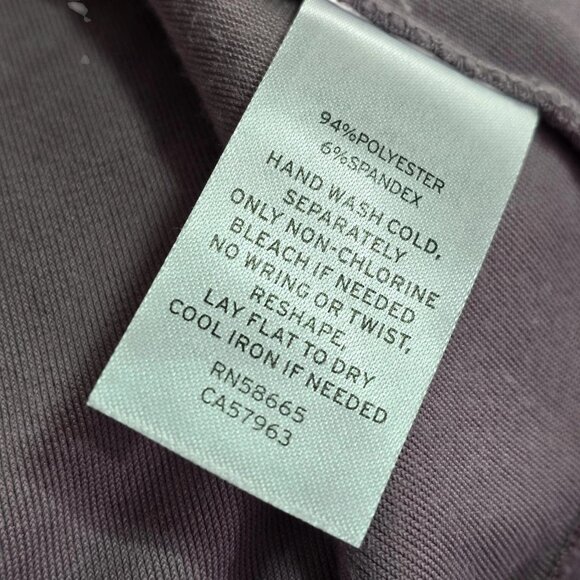 Abound Tank Top Womens XL Purple Sleeveless Cropped Soft Stretchy Casual Shirt - Picture 3 of 9